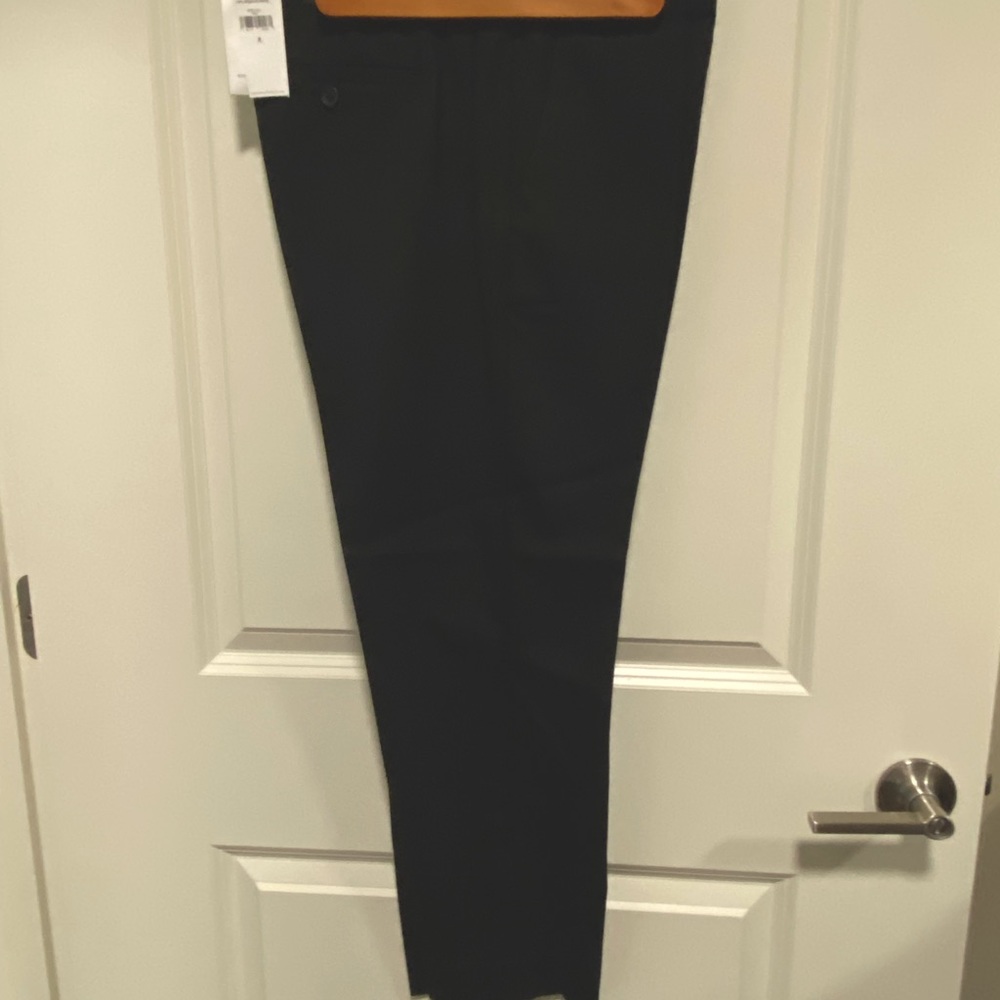 Banana Republic Factory Washable Avery Classic Black Suit Pant